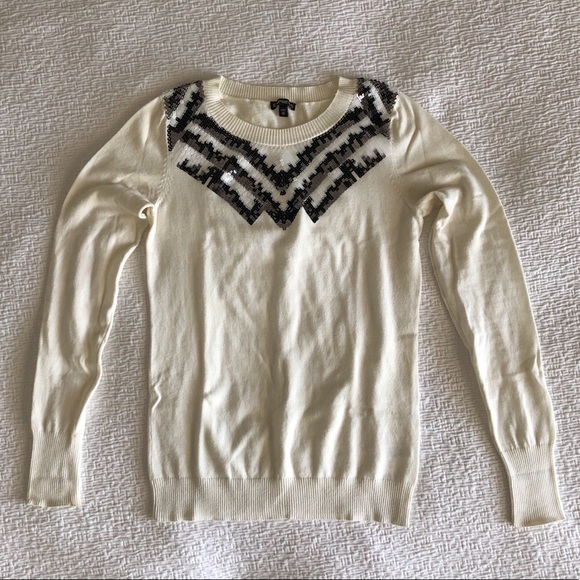 Express Sequin Sweater - Picture 2 of 4